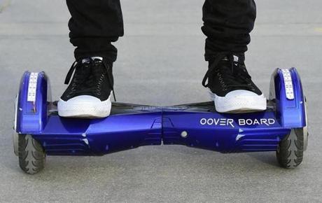 Boston College and UMass Amherst have banned hoverboards. 

