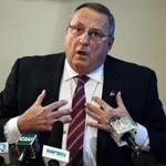 Gov. Paul LePage spoke at a news conference at the Maine State House Friday. 