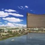 An architectural rendering shows the Wynn casino project in Everett, on 33 acres overlooking the Mystic River.