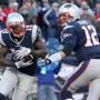 Tom Brady handed off to Brandon LaFell against the Titans in December. 