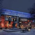 A rendering of Boston City Hall with 