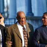 Bill Cosby arrived to the Montgomery County courthouse in Norristown, Penn, Tuesday. 