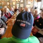 The New Hampsters gathered at the Cracker Barrel in Londonderry on Saturday. 