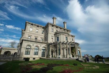 The Breakers, one of Newport's famed mansions.
