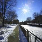 Starting Friday,  a stretch of one Lowell canal will be bathed in shifting colors, and Lucy Larcom Park will feature artists, music, and food for the weekend-long Winterfest.