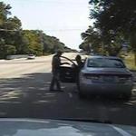 In this July 10, 2015, file frame from dashcam video provided by the Texas Department of Public Safety, Texas State Trooper Brian Encinia confronted Sandra Bland after a minor traffic infraction.