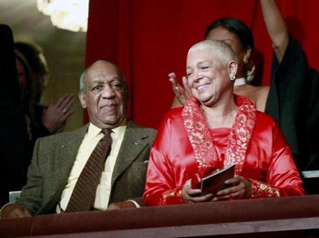 Comedian Bill Cosby, left, and his wife Camille appeared at the John F. Kennedy Center for Performing Arts in 2009. 
