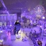 The winter festival called Montreal en Lumiere.