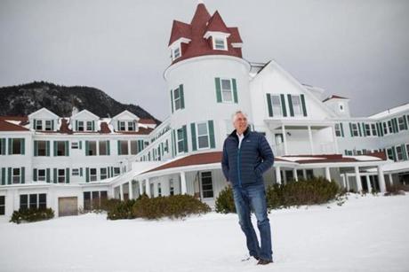 Les Otten has ambitious plans for The Balsams Hotel site, where more ski trails would be among the four-season activities.
