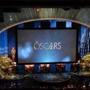 View of the stage during the 88th Annual Academy Awards at the Dolby Theatre  in Hollywood.