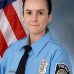 Officer Ashley Guindon of the Prince William County (Virginia) Police Department.
