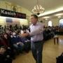 Republican presidential candidate, Ohio Gov. John Kasich holds a town hall campaign event, Monday, Feb. 29, 2016, in Plymouth, Mass. (AP Photo/Steven Senne)