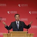 Mitt Romney trashed Donald Trump during a speech at the University of Utah earlier this month.