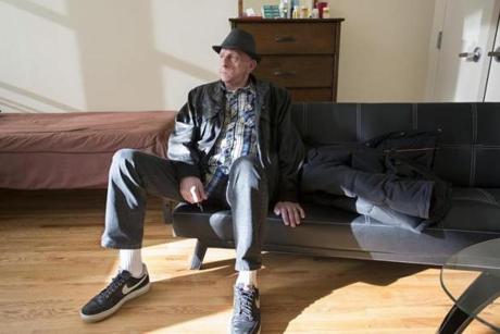 Lonnie Selleck, an Army veteran of the Vietnam War, has moved from a shelter to an apartment in the Bedford-Stuyvesant section of Brooklyn. 
