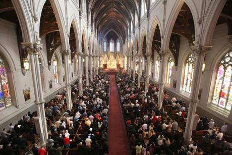 Cardinal Sean P. O'Malley celebrated Easter Sunday Mass.
