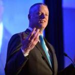 Governor Charlie Baker addressed the Massachusetts Biotechnology Council?s annual meeting Thursday in Cambridge.