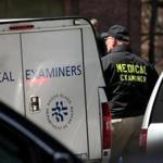 A state medical examiner at a site near Branch Avenue and Woodward Road in Providence.