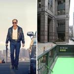 Left: Johnny Depp was seen as Whitey Bulger in ?Black Mass.? Right: A Boston sidewalk was made to look like an NYC subway.