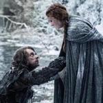 Alfie Allen and Sophie Turner in HBO?s ?Game of Thrones.?