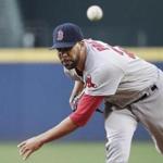 Red Sox starter David Price scuffled in the first inning, then showed ace stuff over the next seven innings. 