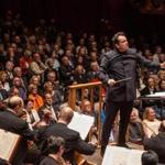 Andris Nelsons and the Boston Symphony Orchestra performing its first concert of the BSO's European Tour at the Alte Oper in Frankfurt, Germany, on  Tuesday.