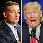 Donald Trump?s victory in Indiana knocked Ted Cruz (left) out of the race.