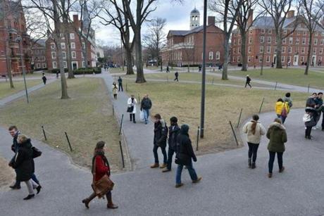 Harvard University?s campus.
