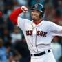 The Red Sox got off to a swift start when Mookie Betts led off the first inning with a homer into the Monster seats.