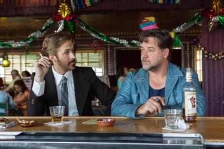 ?The Nice Guys? stars Ryan Gosling and Russell Crowe as a mismatched pair on the trail of a missing person in 1977 Los Angeles.
