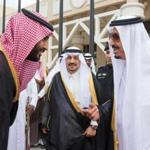 Deputy Crown Prince Mohammed bin Salman (left), shown speaking with his father, Saudi King Salman, has announced a plan to boost income from non-oil-related industries.