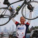 David Hirsch rode about 2,300 miles for Dads Honor Ride.