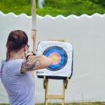 ARCHERY is taught at the L.L. Bean Outdoor Discovery School at Sunday River Resort.