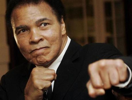 Muhammad Ali in 2006. 
