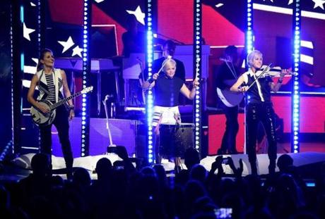 The Dixie Chicks performed earlier this month in Cincinnati. The band returned to the area for the first time in a decade, playing at the Xfinity Center Tuesday evening.
