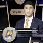 The Suns were happy to select guard Devin Booker after a dozen other teams passed on him last year.