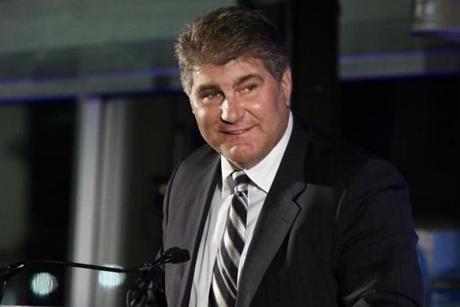 Hockey legend Ray Bourque spoke at the 2014 Room to Grow Fall Gala.

