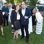 Molly Shannon and Oliver Stone. 