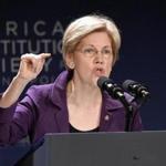 US Senator Elizabeth Warren spoke in Washington earlier this month.