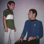 Adam and Leonard Nimoy in the documentary ?For the Love of Spock.?