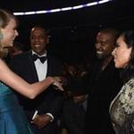 From left: Taylor Swift, Jay Z, Kanye West, and Kim Kardashian at the Grammy Awards in 2015.