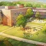 Drawings of the new Sandy Hook Elementary School, set to open in August. (Svigals + Partners)