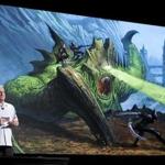 Curt Schilling, former Red Sox pitcher and founder of 38 Studios LLC, unveils the new 