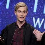 Tyler Henry, left, and Kevin McHale in ?Hollywood Medium.?