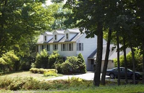 The family home of Vanessa Marcotte, a 27-year-old Boston University graduate, who was found dead on Sunday.  
