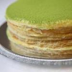 Green Tea Mille Crepes at Lady M Cake Boutique.