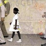 Norman Rockwell?s 1963 painting, ?The Problem We All Live With.? 