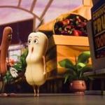 Frank (voiced by Seth Rogen) and Brenda (Kristen Wiig) in the computer-animated comedy ?Sausage Party.?