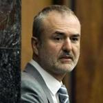 FILE - In this Wednesday, March 16, 2016, file photo, Gawker Media founder Nick Denton arrives in a courtroom in St. Petersburg, Fla. Spanish-language broadcaster Univision has bought Gawker Media in an auction for $135 million. That's according to a person familiar with the matter who asked not to be identified because the deal had not been formally announced. (AP Photo/Steve Nesius, Pool, File)