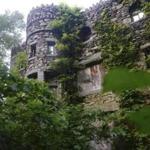 Hearthstone Castle is overgrown with foliage in Danbury, Conn. Built between 1896 and 1899, it has fallen into disrepair.