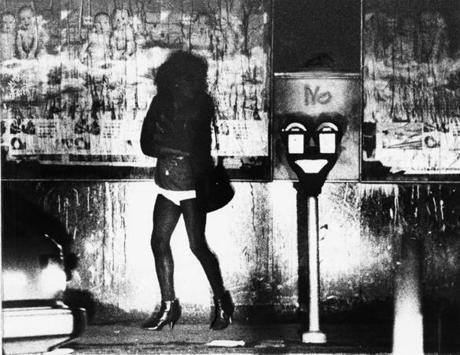 Novemeber 03, 1987 Prostitutes in Combat Zone. photo by Stan Grossfeld prostitution_video 07combatzone
